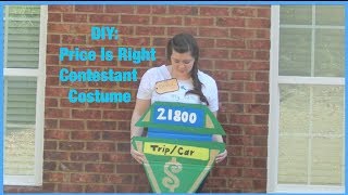 DIY: Price Is Right Gameshow Contestant Costume