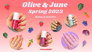 Olive & June Spring 2023 Nail Polish Collection Review & Swatches