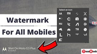 ShotOn - Add Watermark on Photo for Any Mobile | Best Android App for Camera