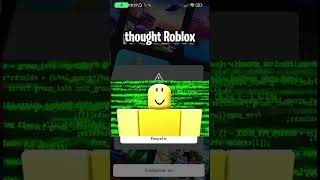 What happened to Roblox #shorts