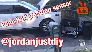 Camshaft position sensor on a 2014 Lincoln MKT