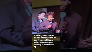 Gladys knight singing Happy Birthday to Muhammad Ali in 1997 #gladysknight #muhammadali