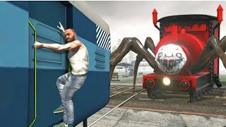 Franklin fight horror chuchu Charles in Indian bike's draving 3d