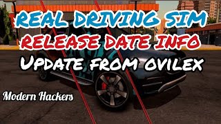 REAL DRIVING SIM:VERY SOON, New update from ovilex