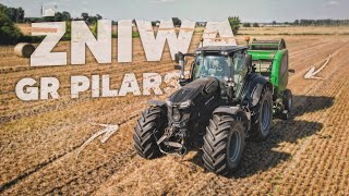 ŻNIWA 2024 w GR Pilarski! ☆ NOWY NABYTEK ✅ DEUTZ-FAHR 7250 TTV WARRIOR ☆ CLAAS AVERO 240 ☆ AW ™