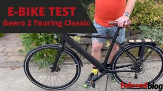 Geero 2 E-Bike TEST - Probefahrt und Erfahrungen mit dem Geero 2 Touring Classic