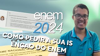 Como Pedir Isenção do ENEM de 2024 - Passo a Passo