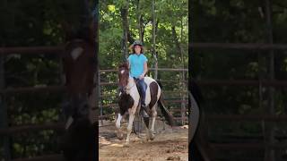 I rode bareback for the first time today! #horse #horseriding #progress  #horsebackriding #horses