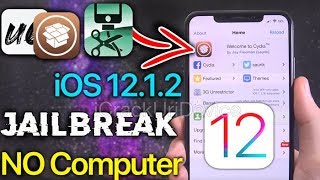 How to Jailbreak iOS 12 - 12.1.2 (No Computer) ! Unc0ver Jailbreak iOS 12 without PC