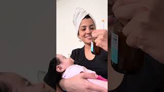 Vejam a reação da menina Laura tomando xarope pela primeira vez 🥹👧🏻