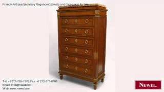 French Antique Secretary Regence Cabinets and Case-pieces