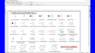 Simbologia electromecánica y manejo de Cade simu