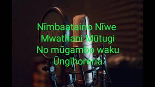 Nīmbaatairio Nīwe (I need thee every hour)