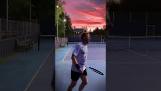 #видеографказань закат #tennis #sports