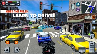 Car Driving School Simulator || Learn to drive || Strict Rules to follow Gameplay