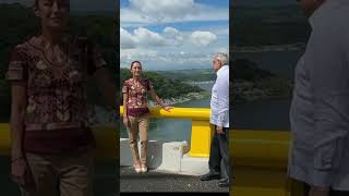 AMLO Y CLAUDIA INAUGURAN PUENTE EN CONCORDIA