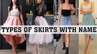 Different types of skirt with names|| Arpita stylish world video