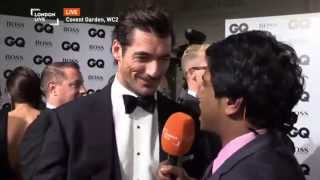 David Gandy at the GQ Men of the Year Awards (02/09/2014)