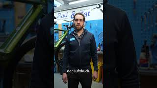 Reifendruck RICHTIG einstellen. #diy #fahrrad #tipsandtricks #werkstatt