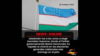 #NewsOnline📰 - #Uzbekidtan🇺🇿 ▶️ El Partido gubernamental ha logrado la victoria en las elecciones.