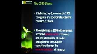 Local Solutions, International Support: African Women in Agricultural Research and Development