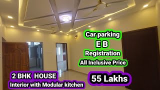 New 2 BHK Flats for sale in Porur Near Kovur | Full Interior with Modular kitchen