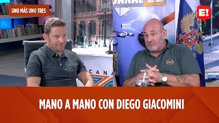 SANTIAGO CÚNEO MANO A MANO DIEGO GIACOMINI | UNO MAS UNO TRES