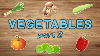 Vegetables Vocabulary in English