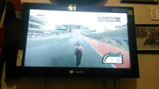 ENQUANTO NÃO REABRE A PISTA VAMO DE GAME MOTOGP14 XBOX