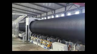 Pre-insulated pipe machine by polyurethane spray on rotating pipe method