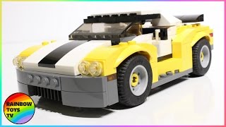 LEGO Toys for Kids | Creator 3 in 1 Fast Car Build (31046) Stop Motion