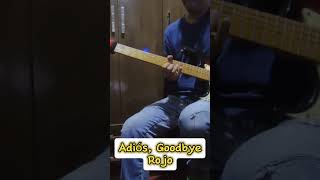 Rojo - Adios Goodbye - Solo Guitar Oswaldo Burruel