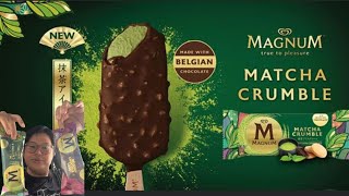 Mahal Gila Aiskrim Ke Emas?! Wall's Magnum Matcha Crumble vs Belgian Chocolate Luxe