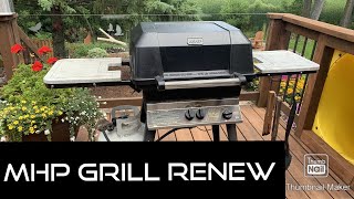 MHP propane gas grill renew project.