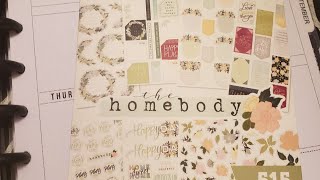 Plan with me |  Homebody