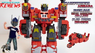 Optimus Wilbur Reviews: Transformers Armada Overload w/ Minicon Rollout plus Bonus Reviews