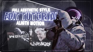 FULL AESTHETIC EDIT TUTORIAL ALIGTH MOTION | +preset | PT1