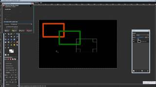 How To Add A Color Stroke To A Rectangle In Gimp!