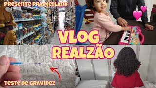 VLOG: FIZ UM TESTE DE GRAVIDEZ, COMPRAMOS O PRESENTE DA MELLANY, CORTEI O CABELO 😍 | Gabi de Paula