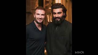 Bollywood Celebrities with David Beckham in India