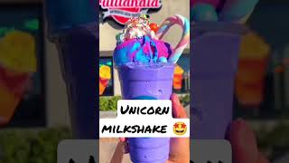 Unicorn milkshake 🤩😋#unicorn #milkshake #youtube #shorts #viral