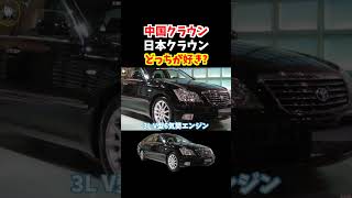 【皇冠】一汽トヨタが生産・販売した中国クラウンとトヨタが販売したクラウンどっちが好き？【最好的中国皇冠】#トヨタ #クラウン #toyotacrown #crown #car #210系クラウン#車