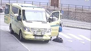 Hijacked ambulance with shotgun in Oslo