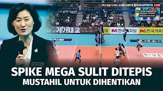 "SPIKE MEGA SEPERTI MEMAKAI ILMU DALAM" REAKSI LEGENDA VOLI KOREA MELIHAT SPIKE MEGAWATI