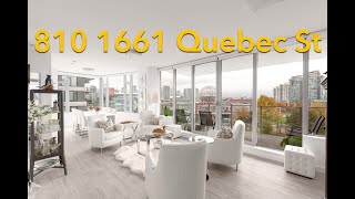 810 1661 Quebec St - Vancouver Real Estate Krystian Thomas