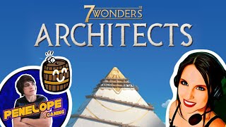 🏆 [AS D'OR 2022] Catégorie Tout Public : 7 Wonders Architects ! Ft Penelope Gaming et La Barriquades