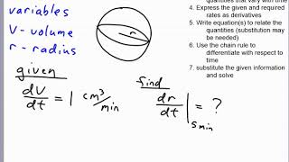 16 E Related Rates Ex 1