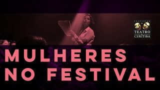 Mulheres no Festival de Curitiba