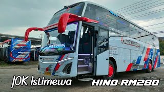 Bus Baru Nagita Transport || JB5 SHD || Hino RM280