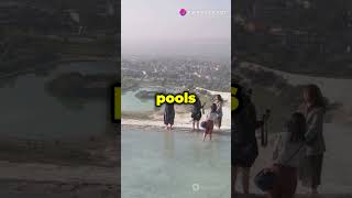 Discover Pamukkale Turkey’s Cotton Cast☁️ #shorts #ytshorts #facts #turkey #video